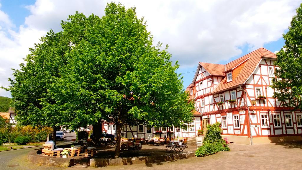 Landhotel Gemeindeschaenke Wanfried Exterior foto